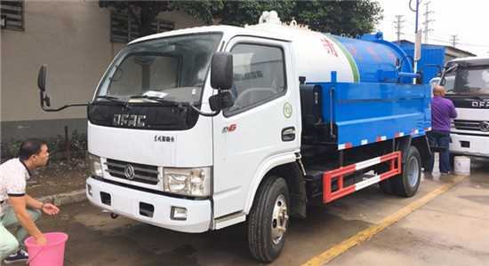 東風(fēng)清洗吸污車︱6噸清洗