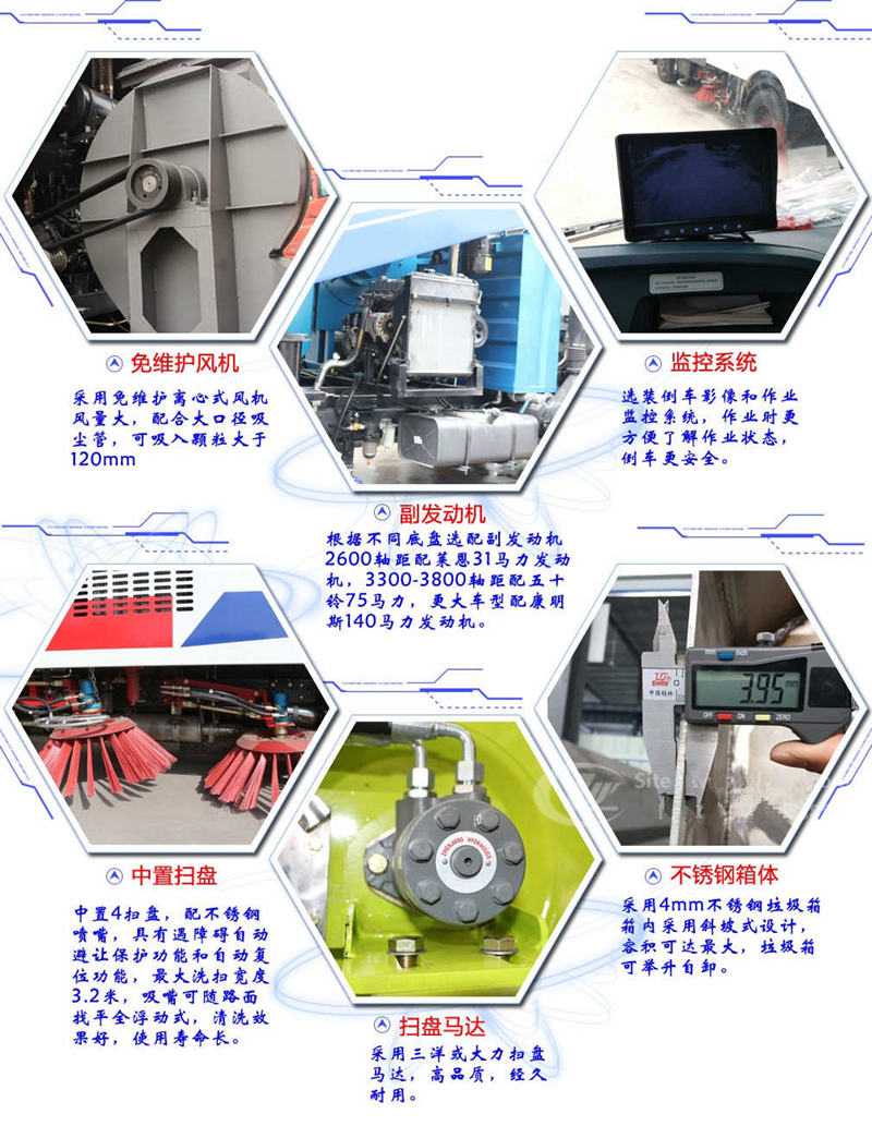 洗掃車(chē)配件